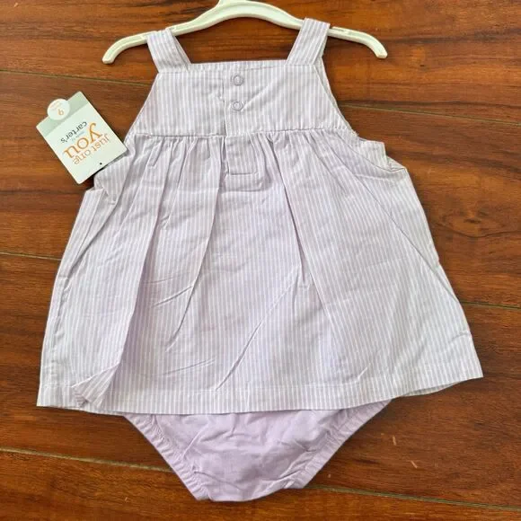 Carter’s Purple  Dress 9m - Picture 6 of 6